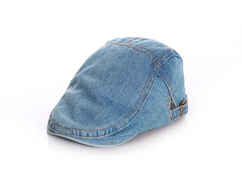 Denim Kids Hat for Boys Girls Classic Vintage Adjustable Baby Hat Autumn Winter Kids Beret Hat Children Cowboy Cap 2-12Y