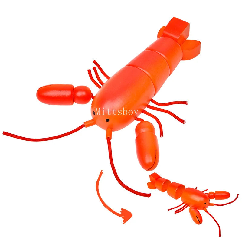 Montessori Wooden Educational Toy Animal Magnetic Play House Model MT01 For Imaginative Play