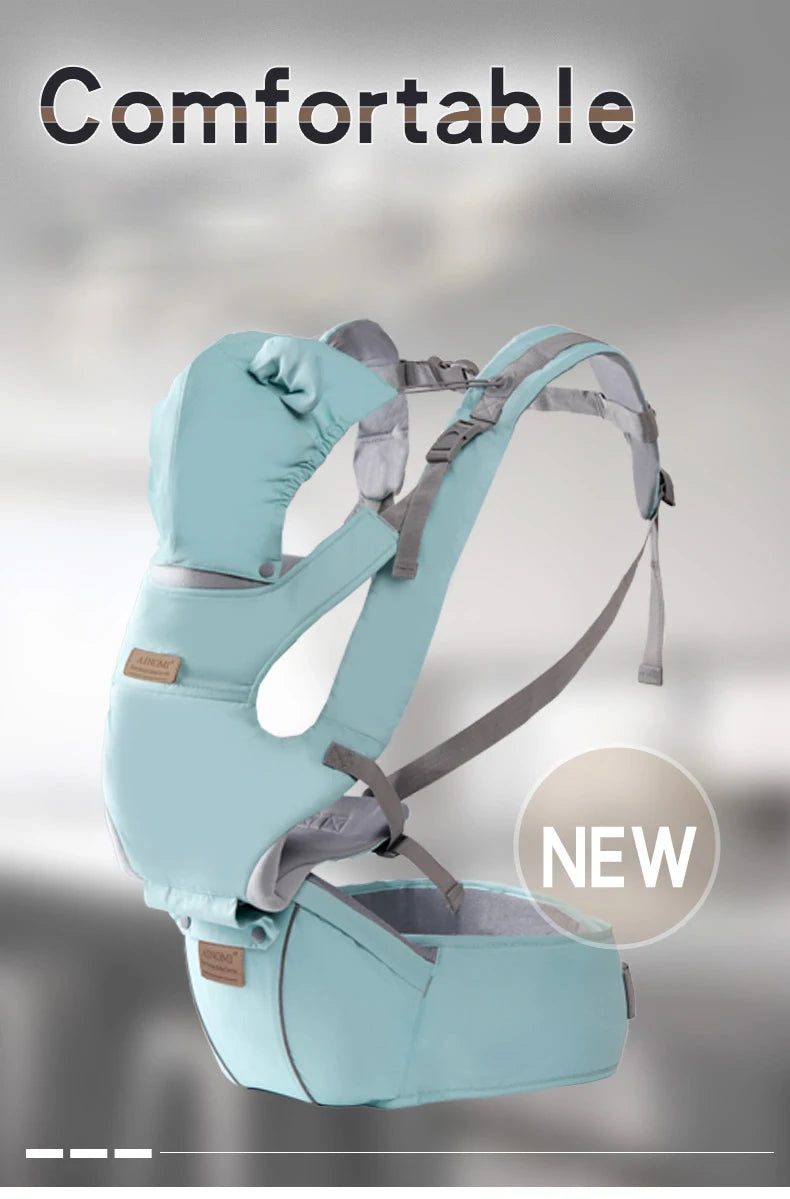 Baby Carrier Ergonomic Baby Hipseat Carrier Front Facing Kangaroo Baby Wrap Carrier Infant Sling Infant Hipseat Waist Baby Gear