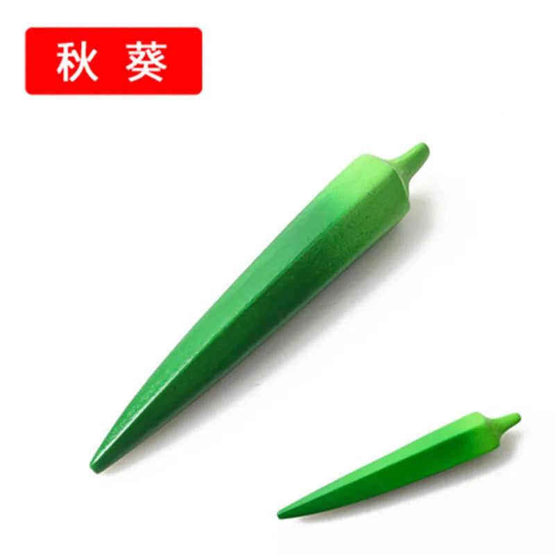 Chechele Montessori 3D Vegetable and Fruit Wooden Kitchen Toy Model Veg3D for Children Coordination Educational Toy