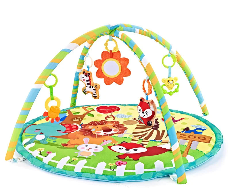 Multifunctional Fitness Frame For Children Educational Mat Crawling Blanket Infant Play Rug Kids Activity Mat Gym Baby Toys Gift