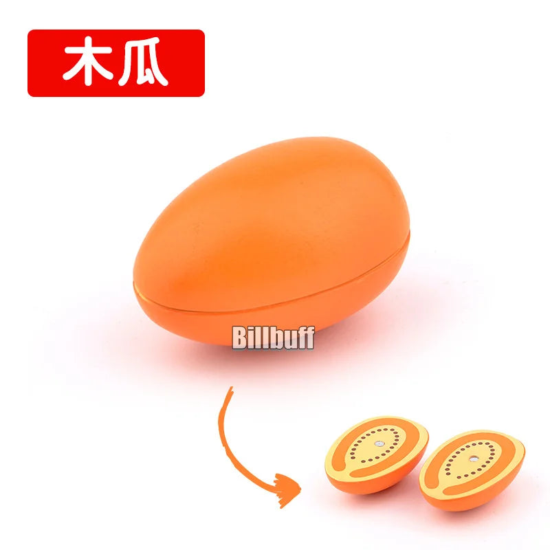 Montessori Wooden Magnetic Cutting Fruit Toy Banana Lemons Model Kitchen Educational Toy