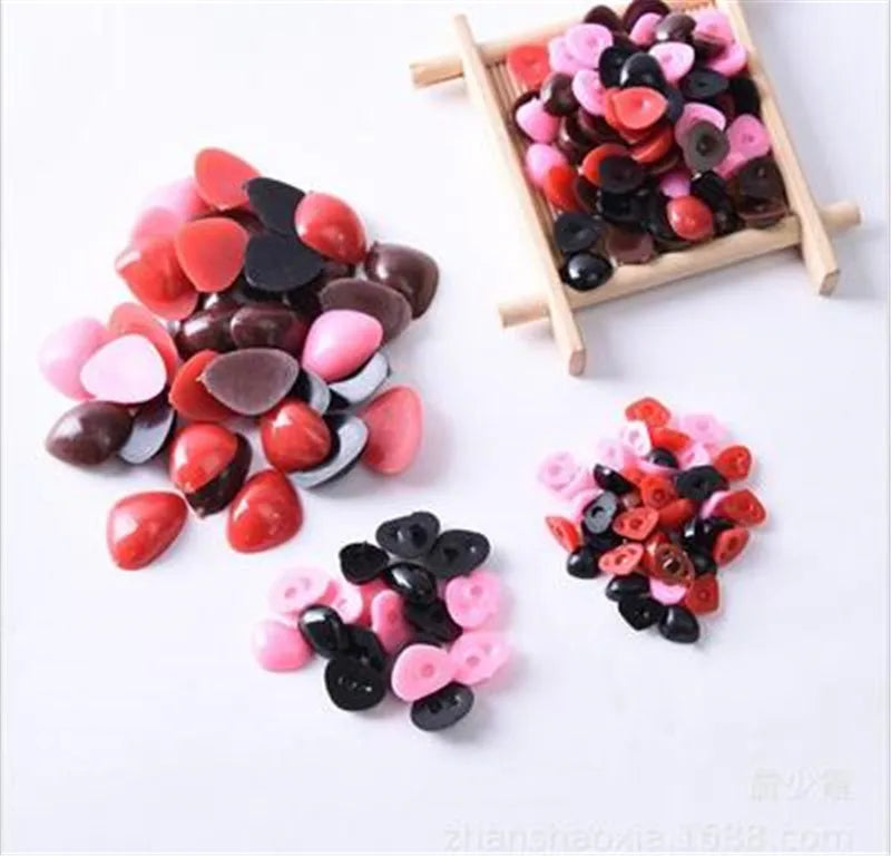 Hot DIY Plastic Doll Joints Accessories Triangular Nose Teddy Bear Toy Making Doll Material Needle Felting for Bear Doll Toy