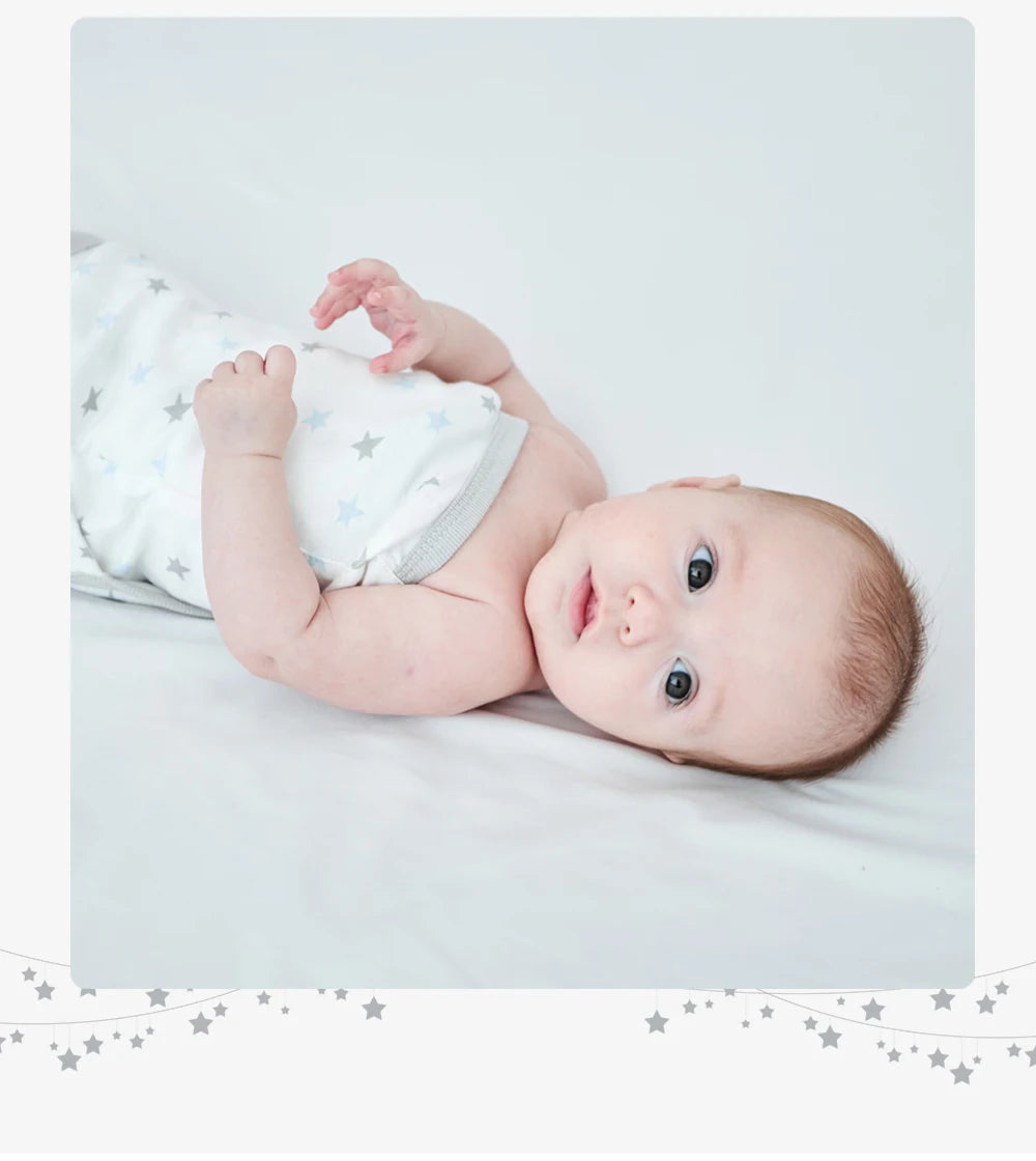 Insular Newborn Baby Anti Shock Swaddling Sleeping Bag Spring And Summer Thin Baby Anti Shock Artifact Newborn Bag Held Cotton