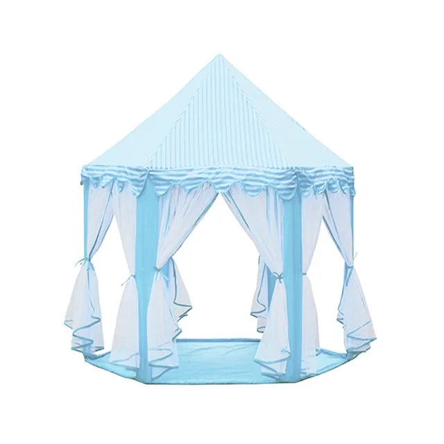 Princess Castle Play Tent For Indoor And Outdoor Play Large Kids Playhouse Ball Pit Foldable