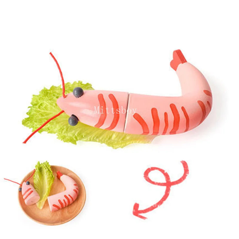 Montessori Wooden Educational Toy Animal Magnetic Play House Model MT01 For Imaginative Play