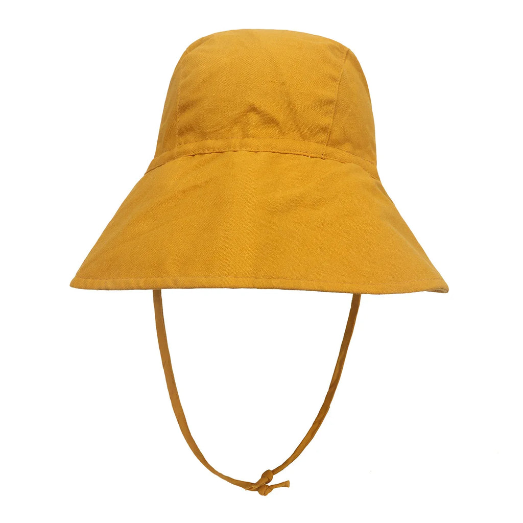 Big Brim Baby Sun Hat Summer Spring Kids Bucket Hat for Girls Boys Cotton Linen Children Cap Beach Travel Kids Hats Caps 2M-4Y