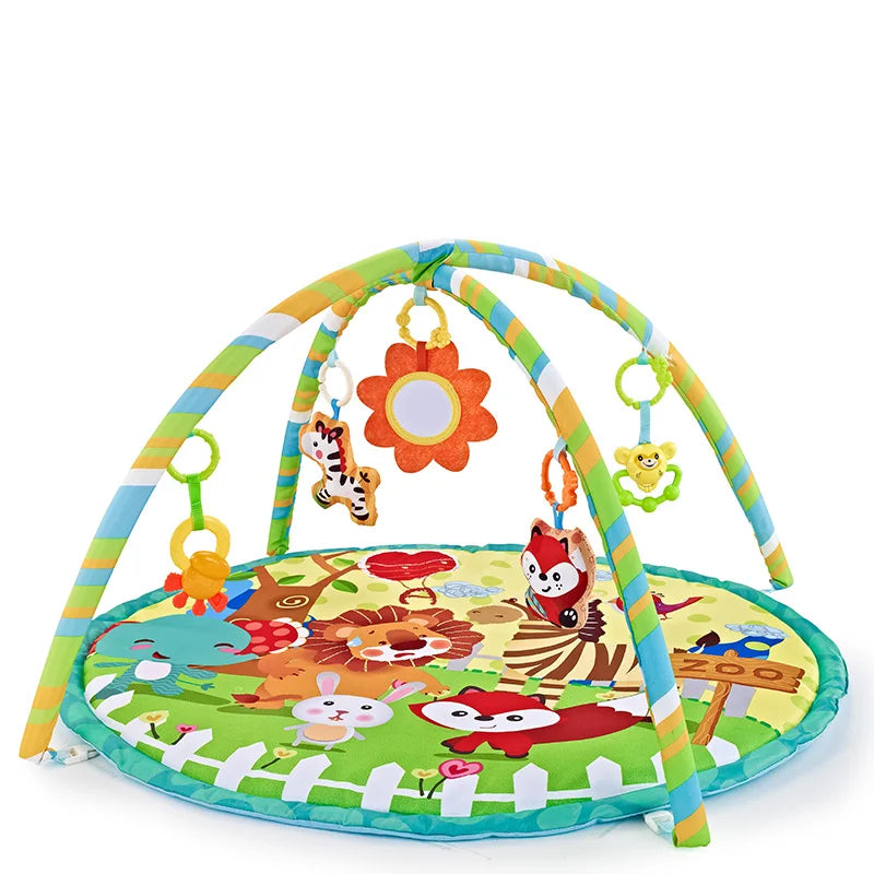 Multifunctional Fitness Frame For Children Educational Mat And Crawling Blanket Infant Play Rug Activity Gym