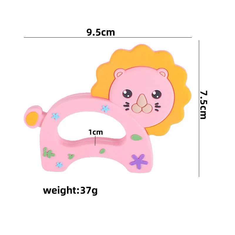 Baby Pacifier Clip Holder Free personalized name Food Silicone Teething With Newborn Gift Anti-drop Chain