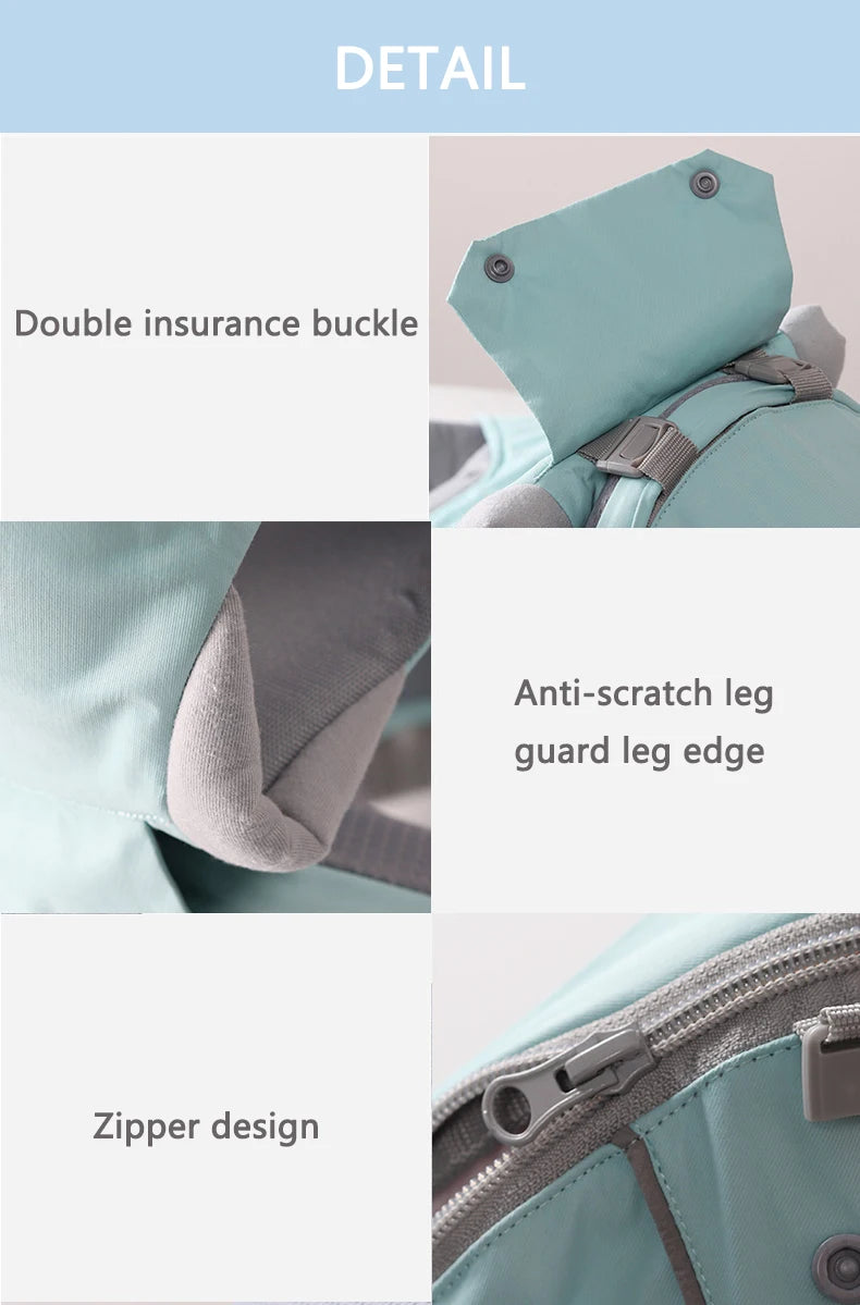 Baby Carrier Ergonomic Baby Hipseat Carrier Front Facing Kangaroo Baby Wrap Carrier Infant Sling Infant Hipseat Waist Baby Gear