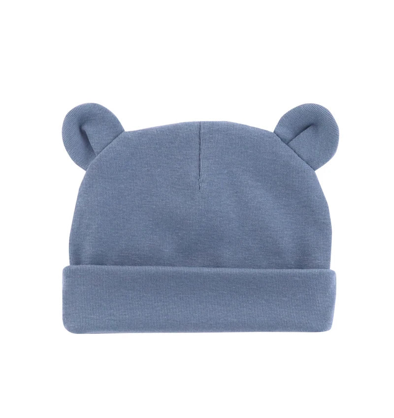 Cute Baby Hat Newborn Beanie Cotton Soft Elastic Baby Cap for Girls Boy Hats Newborn Photography Props Infant Bonnet Accessories