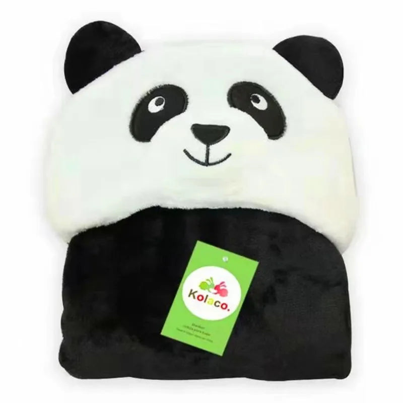 2024 New Flannel Baby Blanket 3D Animal 3D Cloak Children's Cartoon Bathtowel