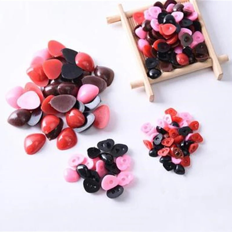 Hot DIY Plastic Doll Joints Accessories Triangular Nose Teddy Bear Toy Making Doll Material Needle Felting for Bear Doll Toy