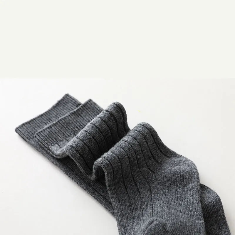 Spainish Children Socks Stripe Boys And Girls Cotton Sock Breathable Knee High Baby Long Socks School Uniform Socks 0-7Years