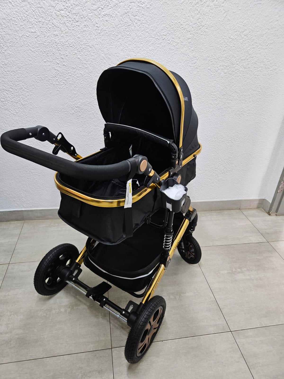 Agape Aurum Gold 2 in 1 Stroller