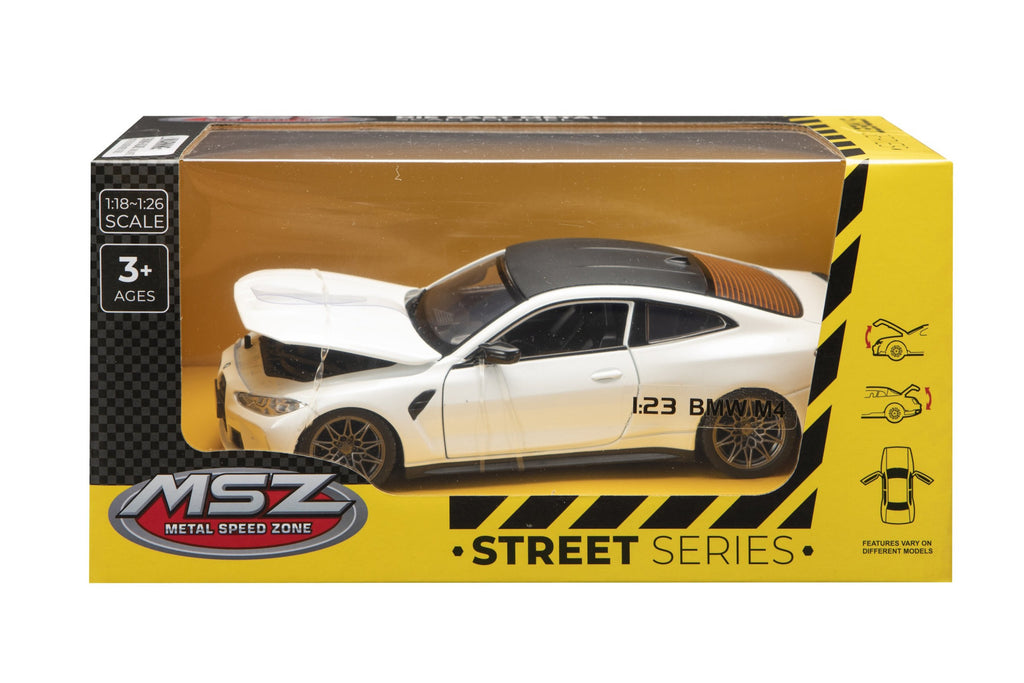 1/23 BMW M4 G82 (20cm Long) - White - Image 5
