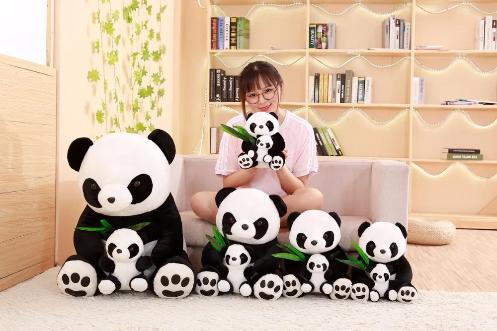 Hot Nice birthday Soft cloth Toy kids baby Lovely Bear Plush Panda Present Doll Stuffed Animals Cute Cartoon Pillow