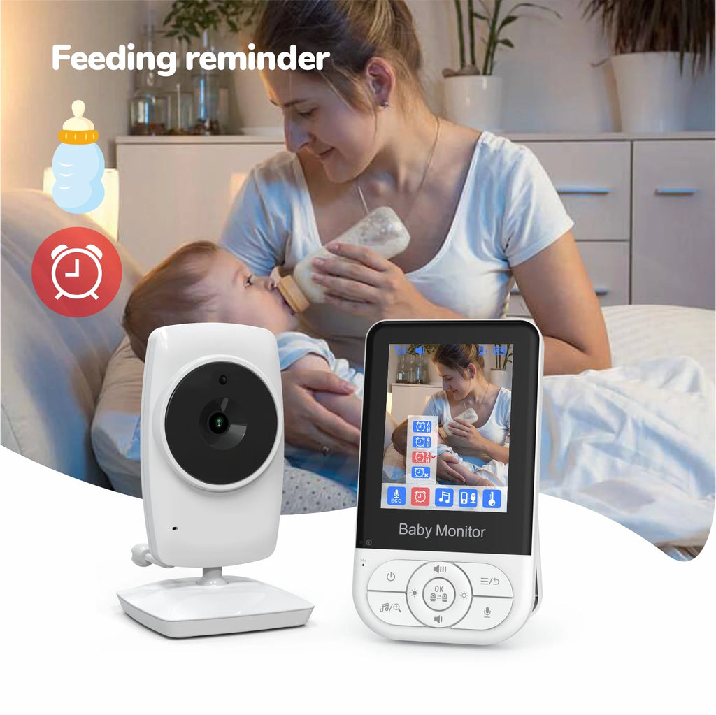 2.8inch 720P Baby Monitor with Camera  2.4G NO WIFI 30 Hours Two-way Communication Night Vision Video Baby Monitor