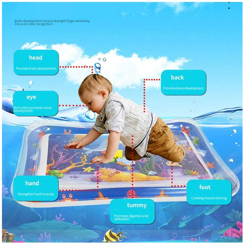 Baby Water Play Mat Inflatable Toys PVC Children's Mat Playmat Toddler Activity Play Center for Kids Toys Education Tummy Time