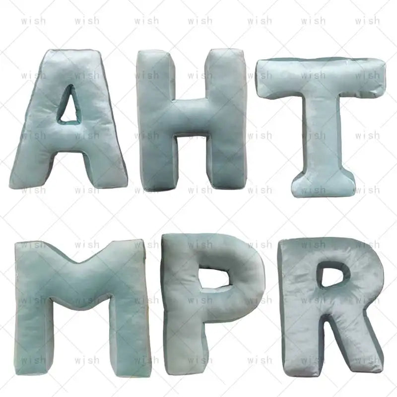 26 Letters Throw Pillow Hand Crafted for Children Decor and Photography Backdrop Prop