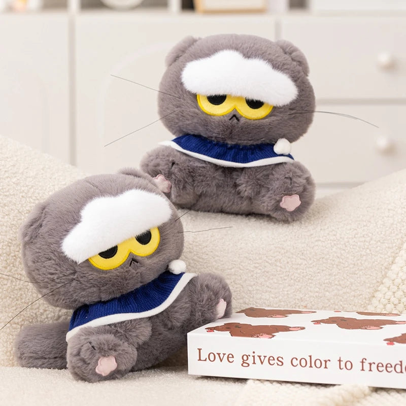 Hot Cute Cartoon Cloud Cat Gd G-dragon Cat Doll Zoa Gas Tank Cat Plush Toy Doll Accessories Cat Doll Bag Pendant Children's Gift