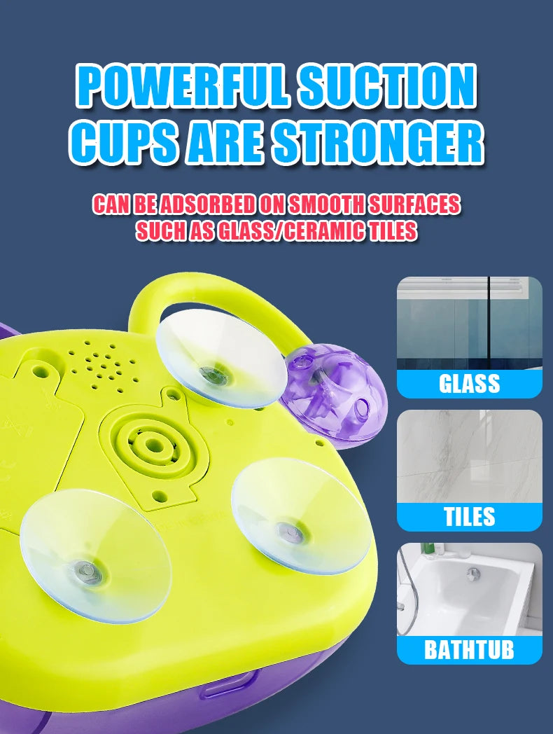 Baby Bath Soothing Toy, Bathroom Bubble Machine, Children's Fish Tank Water Play, Electric Early Education Bubble Blower
