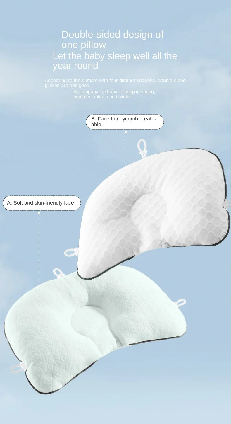 Newborn Pillow Children's Head Shape Correction Baby Shaping Pillow Anti-jump Baby Pillow Baby Pillow 0-6 Months