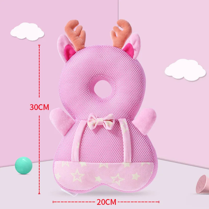 Toddler Head Protector Backpack Pillow For 1-3T Safety Pad Cushion Protects Head During Crawling