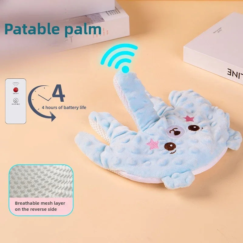 Soothing Palms Baby Sleep Aid Pillow With Remote Clapping Infant Calming Sleeper Adjustable Speed Model SPB01