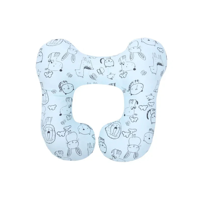 U Shaped Baby Stroller Neck Pillow For Newborn Car Seat Headrest Cushion Cartoon Design