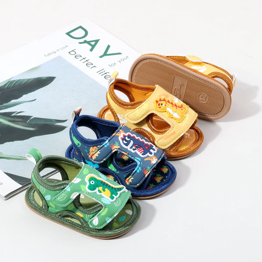 2026 Summer Baby Boys And Girls First Walking Toddler Shoes High Quality PU Leather And TPR Sole Cute Design For 0-18 Months
