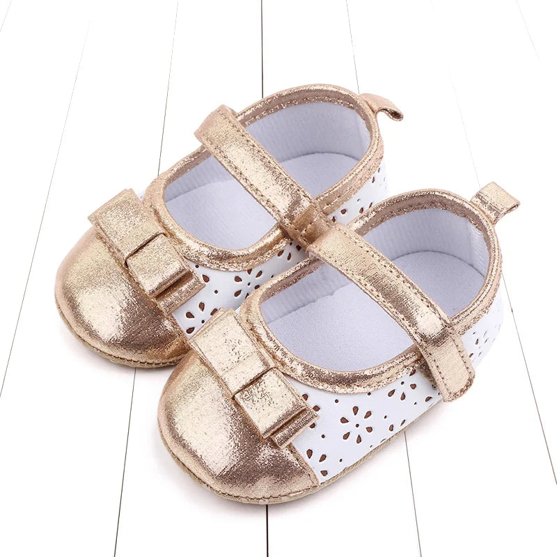 2025 Hot Selling New Style Spring Autumn Newborn Baby First  Toddler Shoes Cute Bow Princess Shoes New Casual Shoes For 0-18M