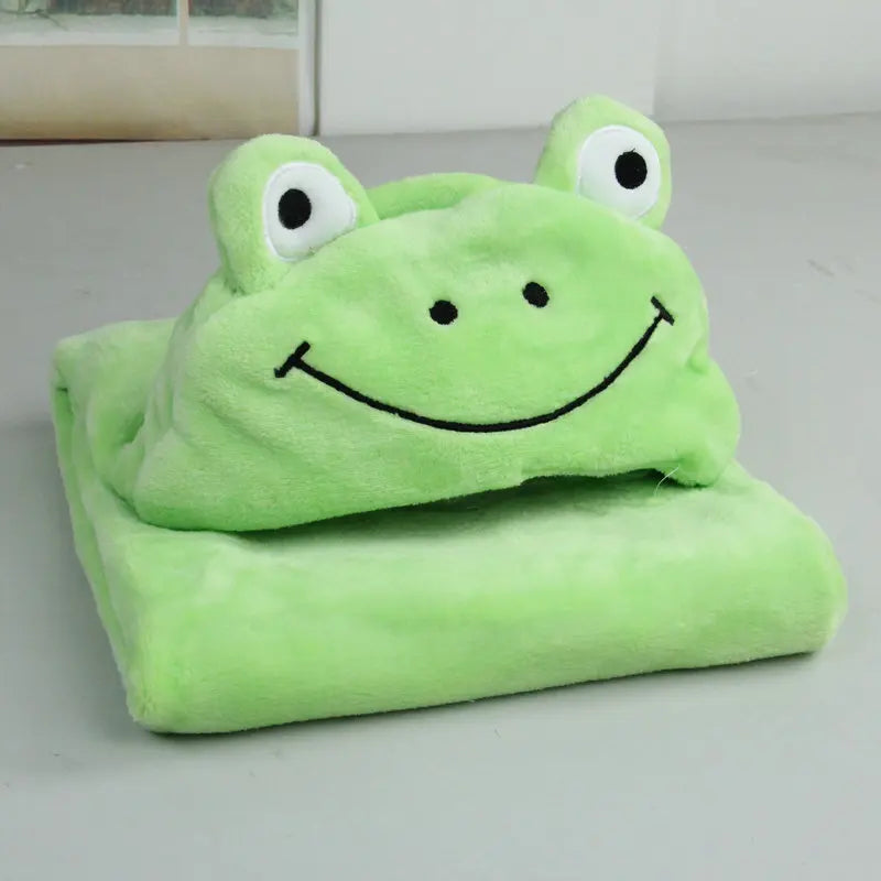 Flannel Baby Blanket 3D Animal Cloak For Children Ages 1 To 6 100x70cm Model 3D Cloak
