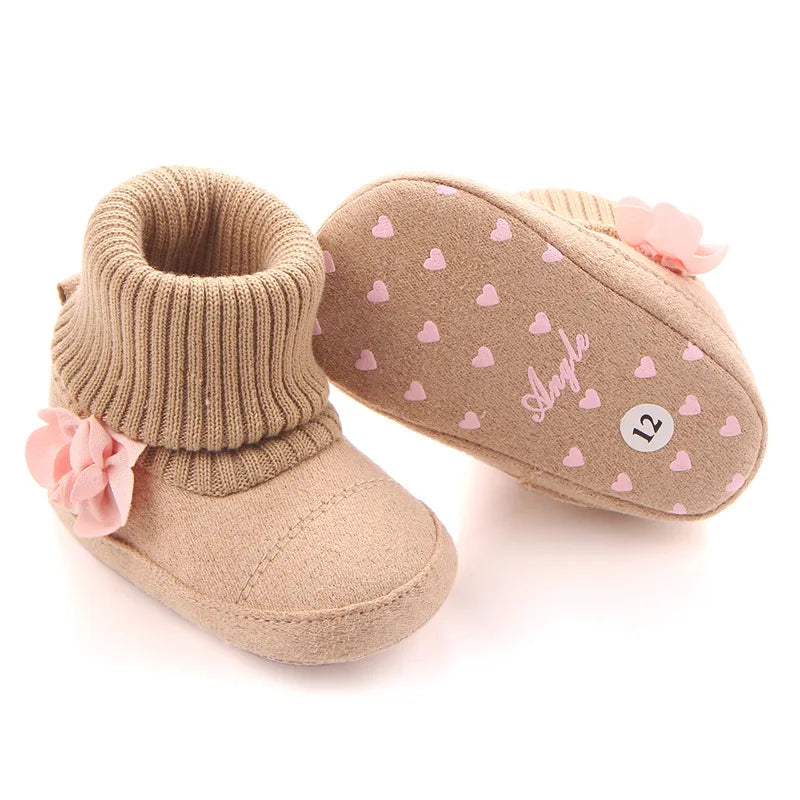 2024 New Fashion Baby Boots Soft Cotton Warm and Comfortable Classcial Style for Baby Boys and Girls 0-18 Months D0757 D0750