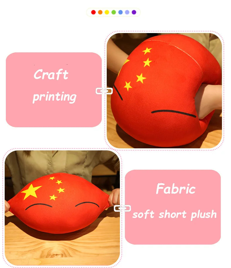 Hot  10/30/50cm Polandball Country Ball Toy Plush Pendant Plush Doll Countryball Ussr Usa France Russia Uk Japan Germany  Italy