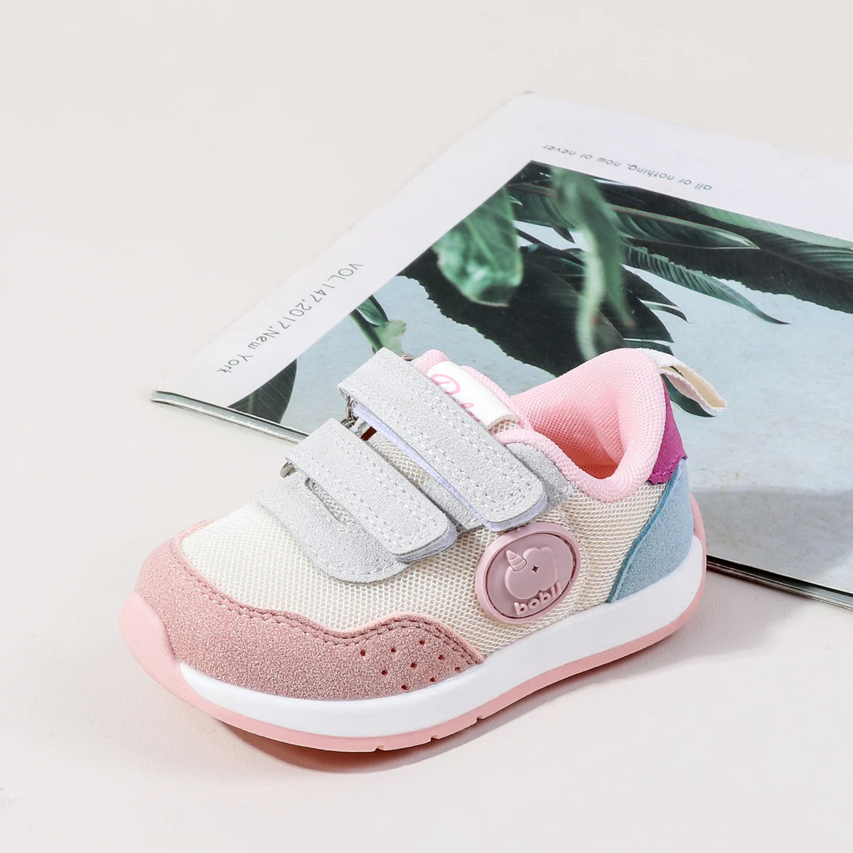 2025 Hot Selling Spring And Autumn Baby Unisex First Walking Indoor Outdoor Toddler Shoes For 0-3Y Baby Sneaker