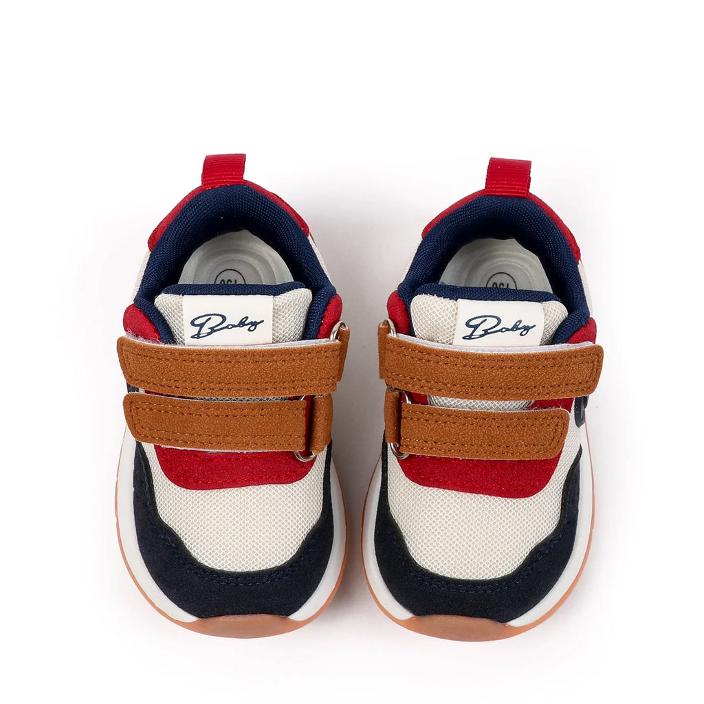 2025 Hot Selling Spring And Autumn Baby Unisex First Walking Indoor Outdoor Toddler Shoes For 0-3Y Baby Sneaker