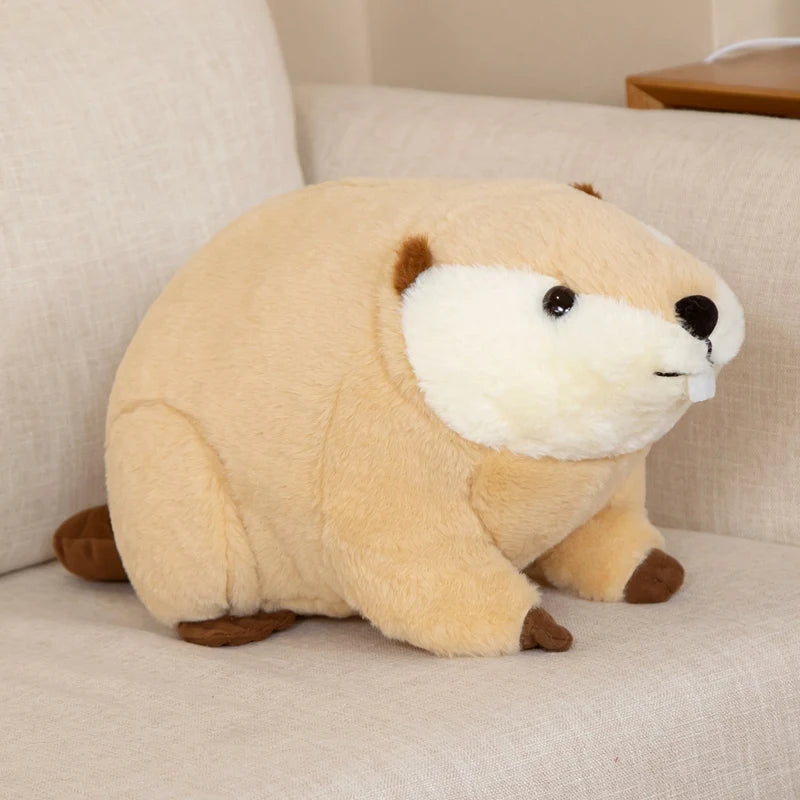 Hot Nutria Beaver Plush Toy And Pillow 45cm And 60cm Size Model Nutria Plush Decor Gift