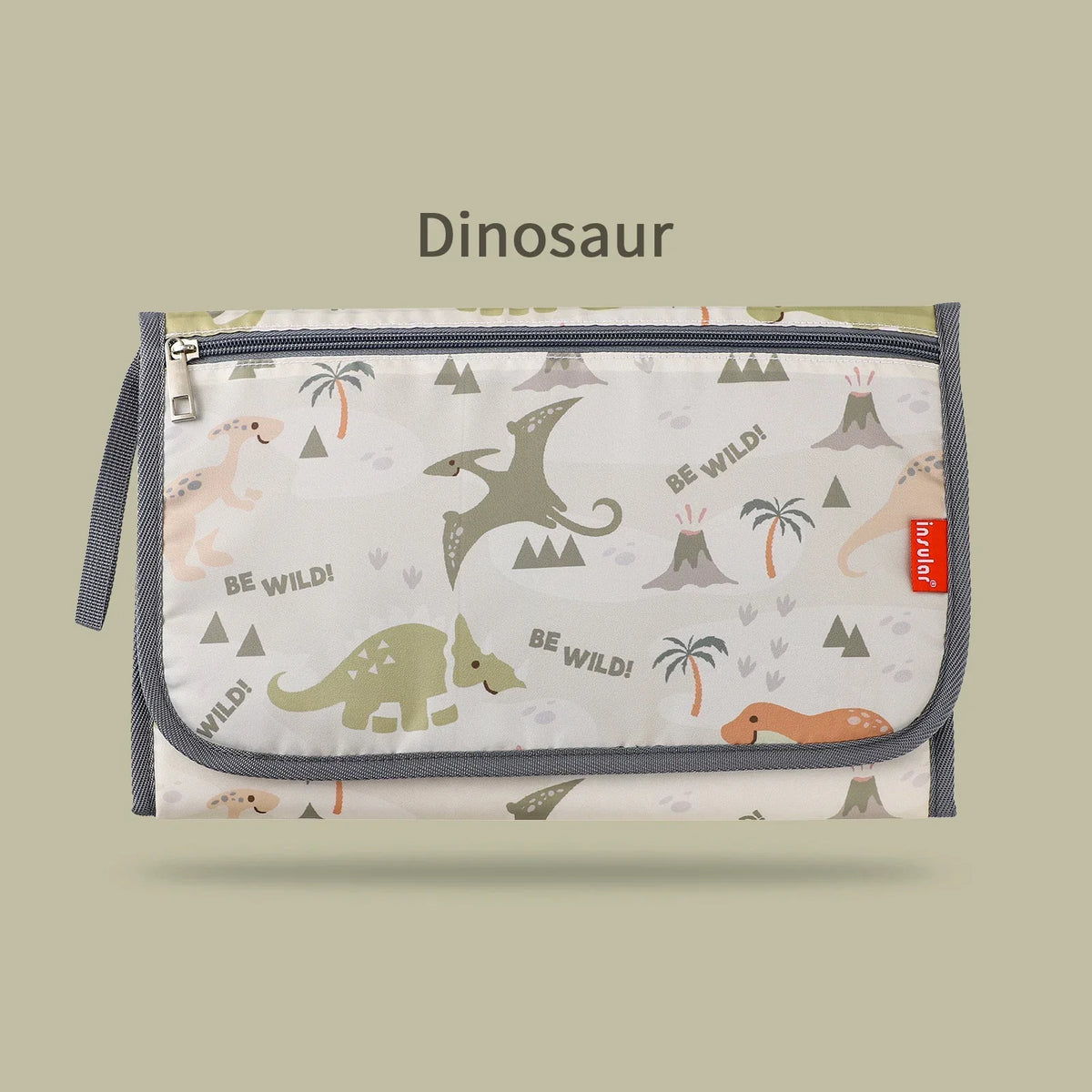 Insular Foldable Nappy Changing Cushion 3 Layer Waterproof Diaper Changing Mat Model Ki