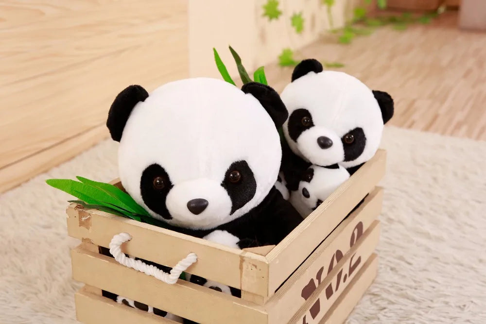 Hot Nice birthday Soft cloth Toy kids baby Lovely Bear Plush Panda Present Doll Stuffed Animals Cute Cartoon Pillow