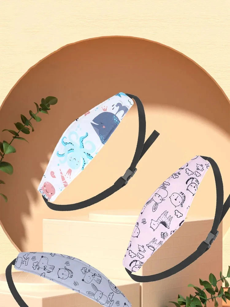 Baby Pillow Stroller Baby Head and Neck Support Pillow U-shaped Headrest Body Fixation Anti Roll Children's School Cushion