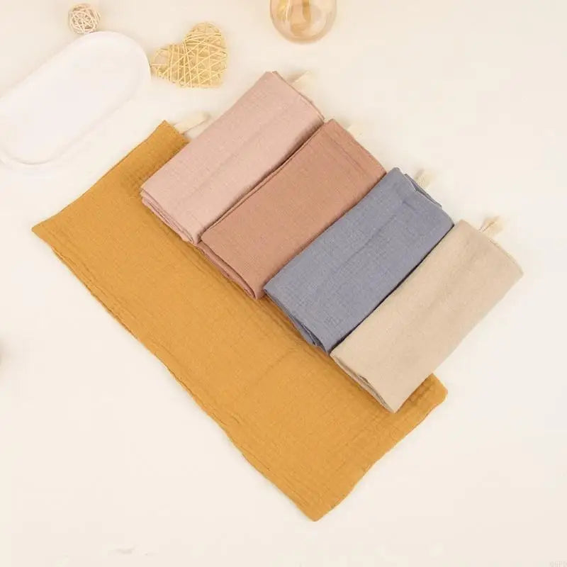 Baby Towel Absorbent & Soft Washcloths Breathable Baby Bath Towel 4 Layer Baby Wash Cloth for Newborns for Everyday Care