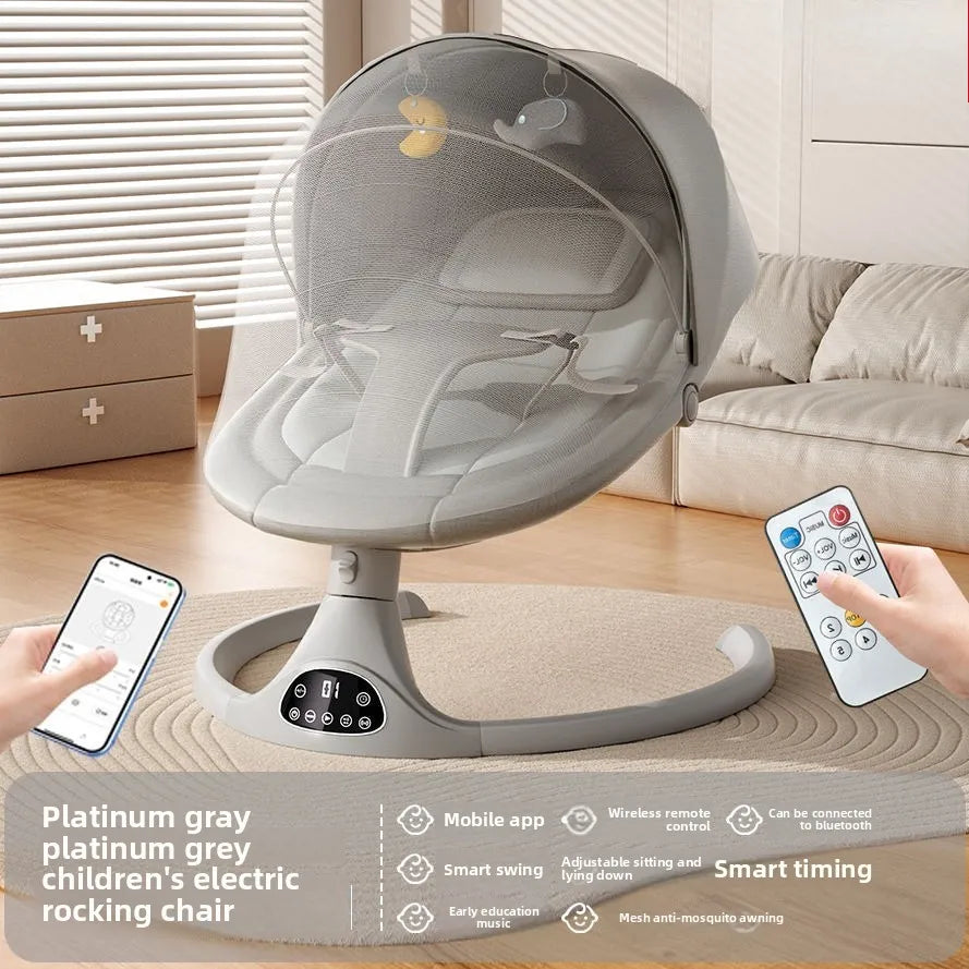 Electric Baby Rocker Swing And Soothing Bassinet With Music For Sleep And Comfort Model K2