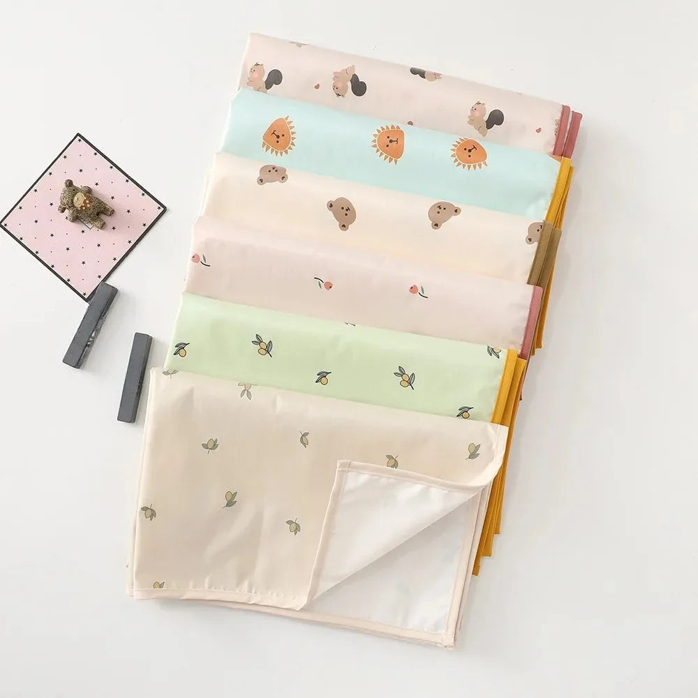 Waterproof Baby Diaper Changing Mat Washable Newborn Urine Pad Babies Accessories Liners for Crib Cradles Reusable Diapers Pad