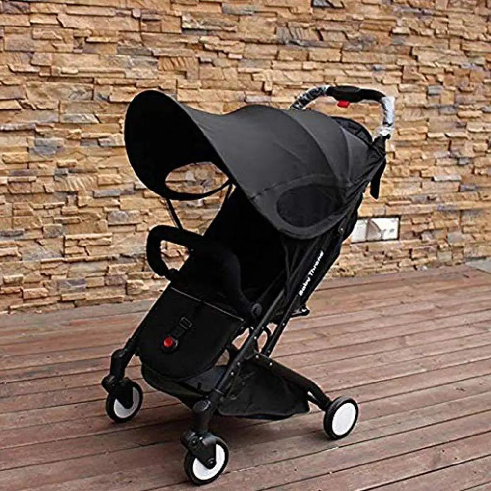 Stroller Accessory Waterproof Windproof Sun Protection Baby Stroller Sun Visor Sun Cover Sun Shade Canopy Baby Pram Awning
