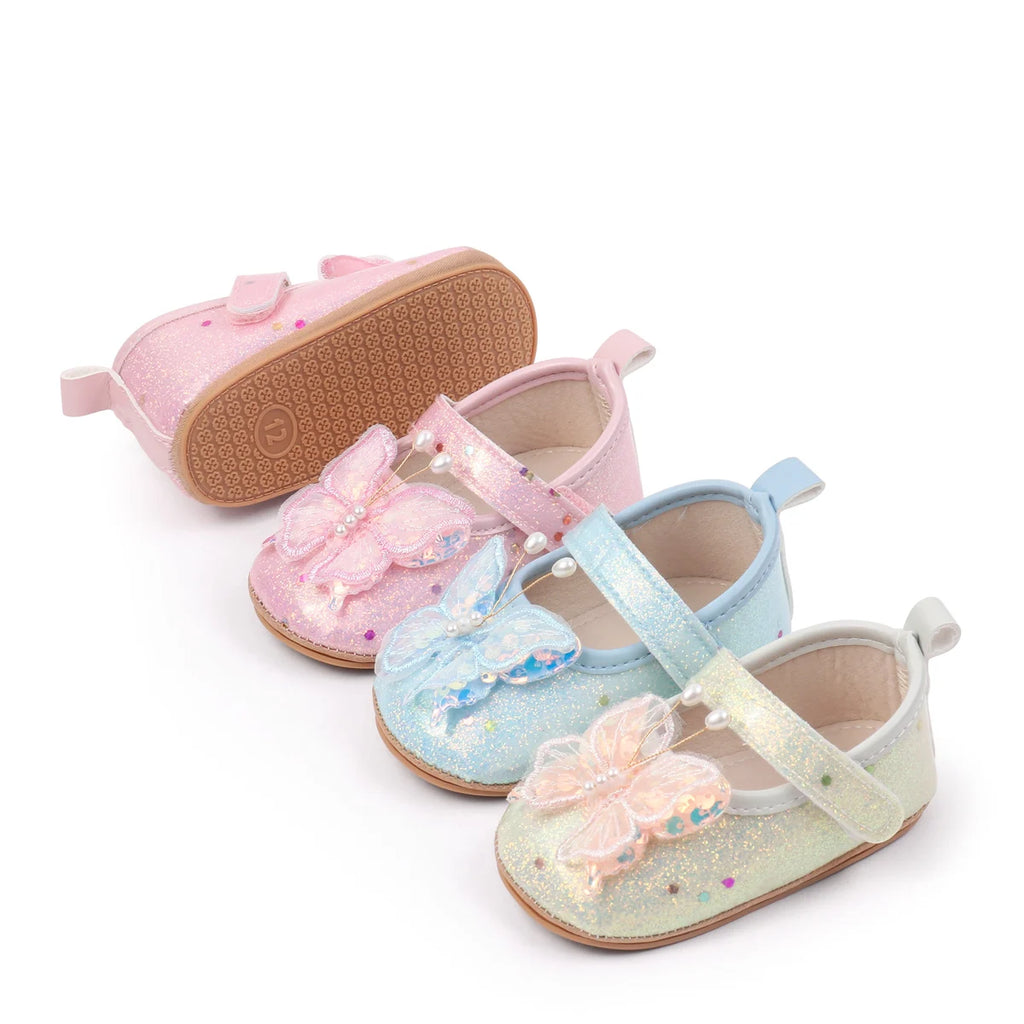 Girls' Summer sSandals 2025 New Style Children's Anti-Slip Soft Sole Infant Toddler Princess Shoes For Little Girls BXC5151