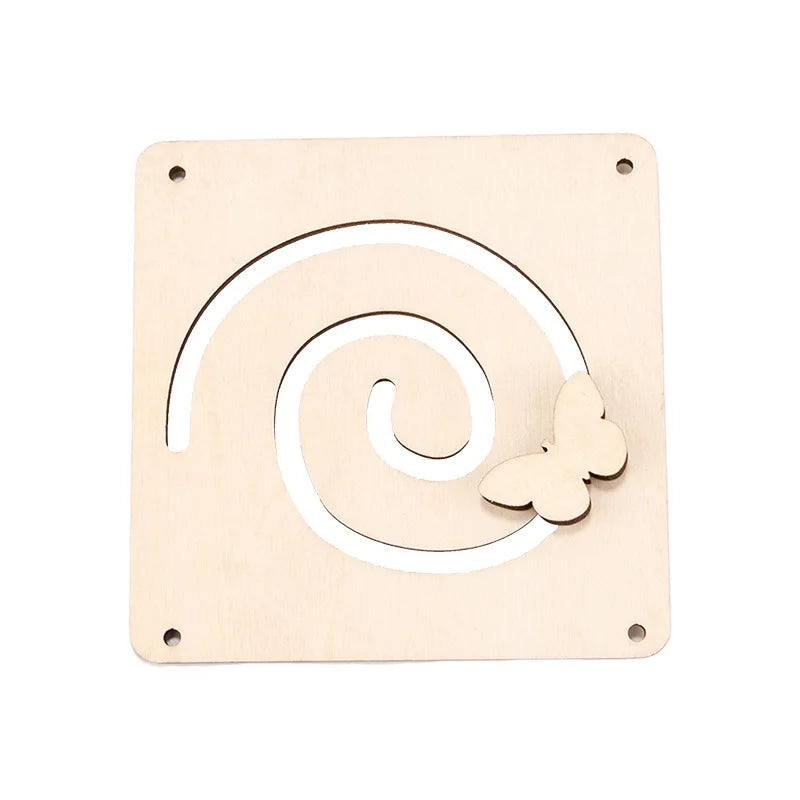Montessori Busy Board Accessories Wooden Toy for Educational Development and Hands on Learning