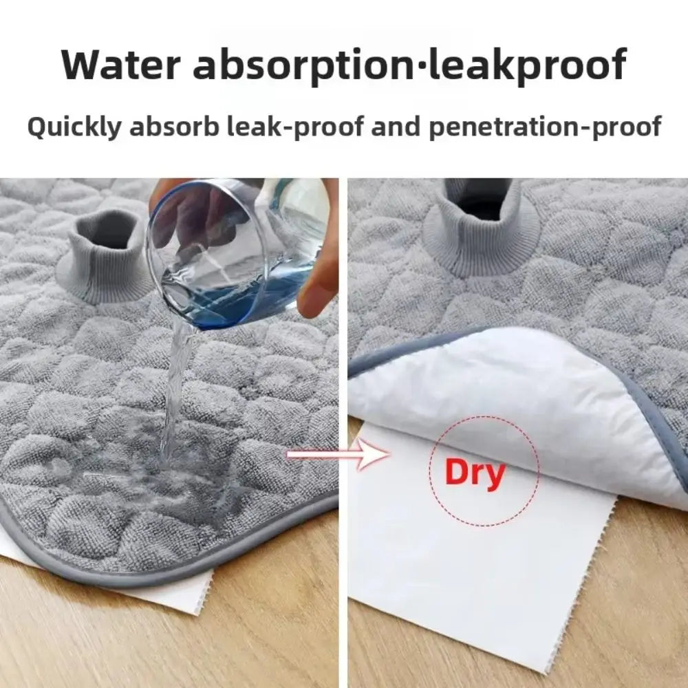 Water-absorbing Baby Carseat Mat Waterproof Foldable Stroller Seat Cushion Skin-friendly Non-slip Baby Seat Pad Changing Mat