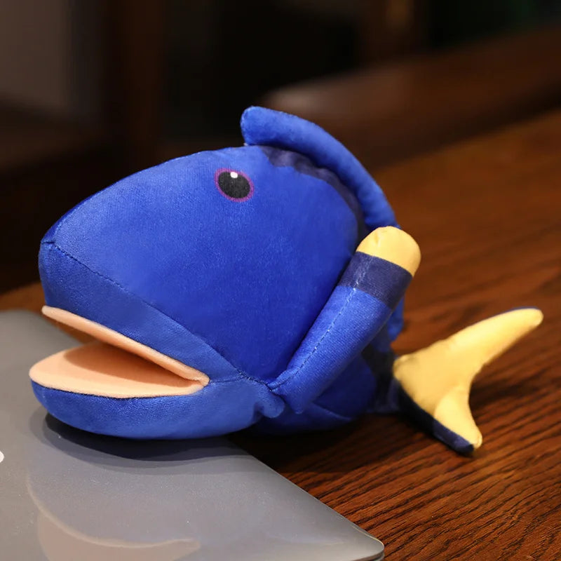 Hot Crocodile Shark Killer Whale Plush Hand Puppets Lifelike Tropical Fish Penguin Octopus Hand Puppets For Kids Adults Muppets