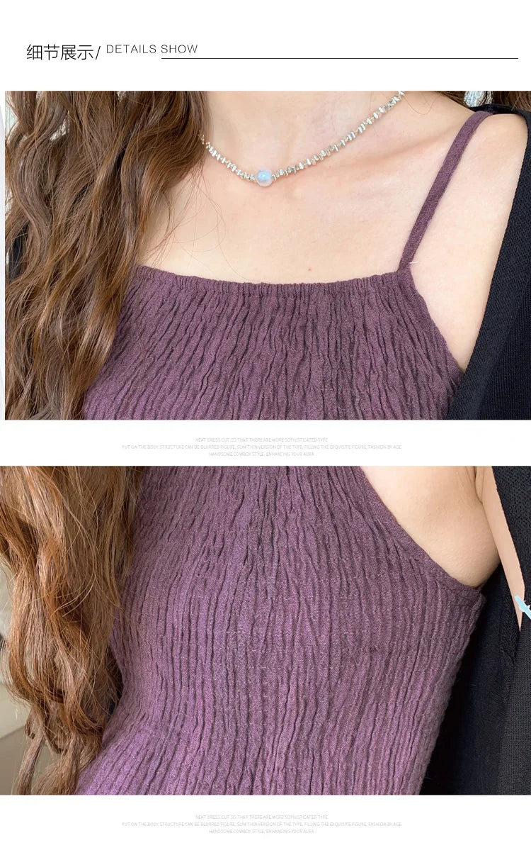 2026 Spring Maternity Dress Suits Long Sleeve Cardigans Strap Dress Twinset Pregnant Woman Clothing Set